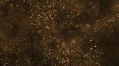 Gaz bulutları, yıldızlar ve uzay tozuyla mavi dış uzay arkaplanı.