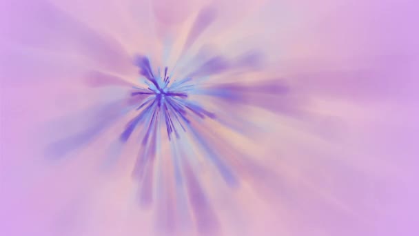 Αφηρημένη Floral Φόντο Μια Απαλή Έκρηξη Λιλά Παστέλ Χρώματα Που — Αρχείο Βίντεο