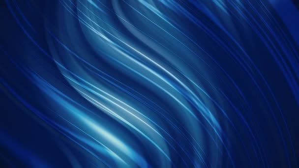 Fondo Degradado Metálico Azul Oscuro Texturizado Brillante Textura Superficial Suave — Vídeo de stock