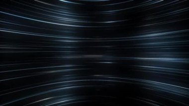 Parlayan mavi neon dijital veri ışınları çerçevede hareket eden modaya uygun desenli arka plan. Tam HD, soyut teknoloji devinim arkaplan canlandırması.