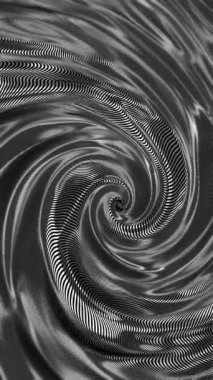 Dikey video. Zarif, parlak gümüş arka plan. Hafif akışkan metalik spiral. Bu lüks hareket arka plan animasyonu tam bir HD ve kusursuz bir döngüdür..