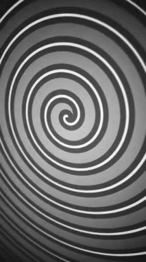 Dikey video - eski tip hipnotik sirk tarzı spiral hareketli arka plan animasyonu. Bu Americana tarzı arka plan tam bir HD ve dikişsiz bir döngü, toz ve çiziklerle dolu.