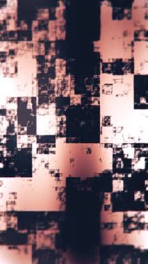 Dikey video - koyu dokulu gru grunge hareketli arka plan animasyonu. Tam HD ve kusursuz bir döngü.