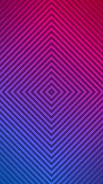 Dikey video - canlı pembe bir gradyan üzerinde yavaşça yayılan elmas şekilli çizgiler. Basit, tam HD geometrik hareket arkaplan canlandırması.