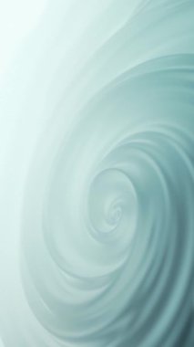 Dikey - hareketli soyut arka plan yumuşak pastel yeşilde ruhani spiraller. Yumuşak akışkan hareket sakinlik ve sükunet hissi yaratır ve rahatlatıcı ve barışçıl bir ortam yayar..