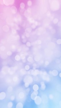 Soyut bokeh arkaplan animasyonu, pembe mavi renk gradyanı üzerinde hafif titreşen bokeh ışık küreleri ile. Bu zarif dikey animasyon tam bir HD ve kusursuz bir döngüdür..