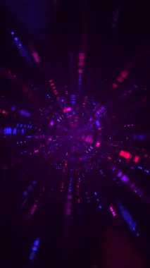 Parlak, neon ışıklı disko ışıkları. Parıldayan ışık demetleri efekti. Parti ya da müzik geçmişi kadar uygun. Dinamik tam HD ve dikey döngü canlandırması.