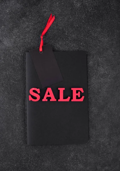 Fekete Pénteki Vásár Bevásárlási Koncepció Szöveges Csomagos Dobozokkal — Stock Fotó