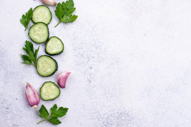 Çeşitli organik sağlıklı sebzeler. Hasat konsepti