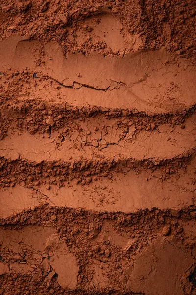 Kakao tozu, doğal çikolata ürünü dokusu arka plan