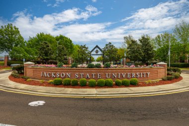 Jackson, MS - Nisan 2022: Jackson Devlet Üniversitesi, MS