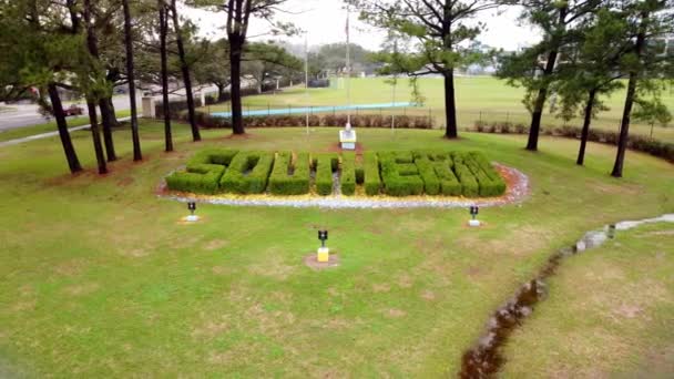 Baton Rouge January 2023 Southern University College Located Baton Rouge — Vídeo de Stock