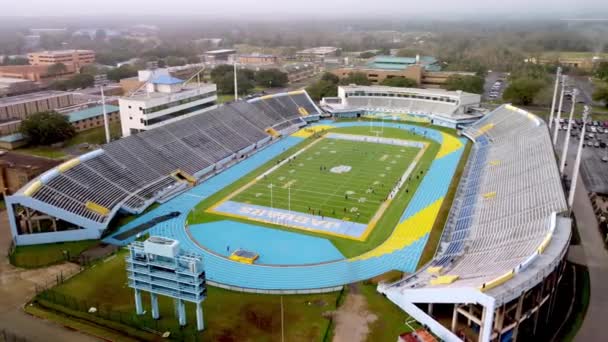 Baton Rouge Gennaio 2023 Mumford Stadium Nel Campus Della Southern — Video Stock