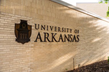 Fayetteville, AR - 2023: Arkansas Üniversitesi Fayetteville, AR.