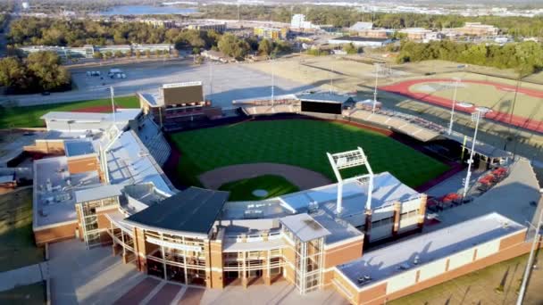 Brate Stadium Home Field Oklahoma State University Cowboys College Baseball — Stock Video