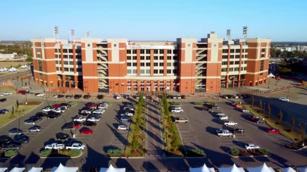 Boone Pickens Stadium Stillwater Home Oklahoma State University Football Team — Stock Video
