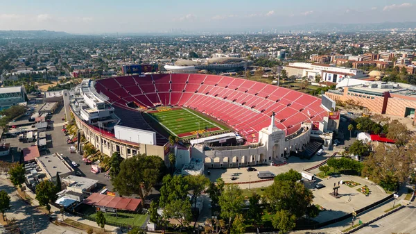 Los Angeles Novembro 2023 Los Angeles Memorial Coliseum Lar Futebol Imagens Royalty-Free