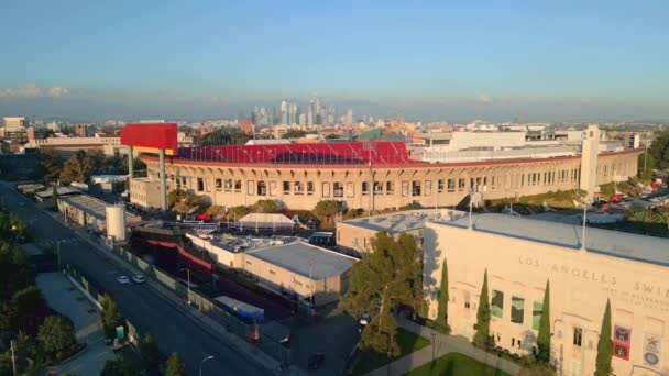 Los Angeles November 2023 Los Angeles Memorial Coliseum Home Usc — Stock Video