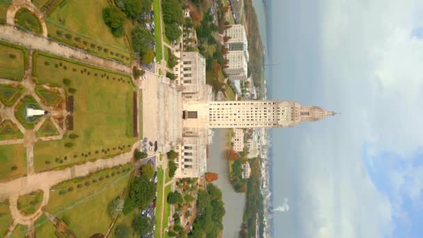 Edificio Del Capitolio Estatal Louisiana Baton Rouge — Vídeos de Stock
