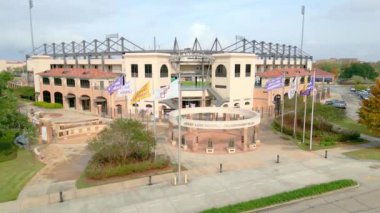 Baton Rouge, LA - 1 Aralık 2023: Alex Box Stadyumu LSU Beyzbol Ligi 'nin evidir.