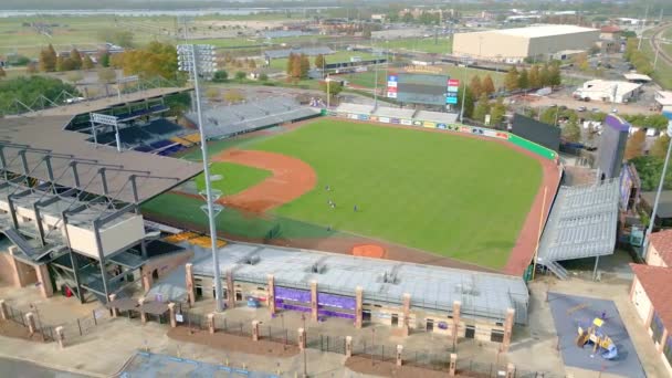 Baton Rouge December 2023 Alex Box Stadium Home Lsu Baseball — Stock Video