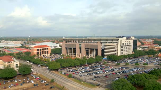 巴吞鲁日 洛杉矶 2023年12月 路易斯安那州立大学老虎体育场是Lsu足球的发源地 — 图库视频影像