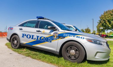 Louisville, KY - October 5, 2024: Metro Louisville Police vehicle in Louisville, KY