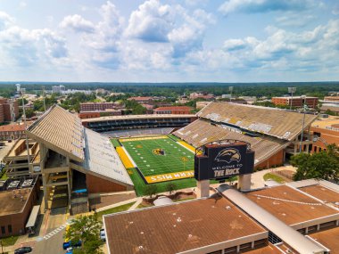 Hattiesburg, MS - 2 Haziran 2025: MM Roberts Stadyumu, ayrıca 