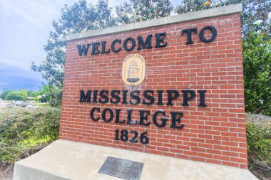 Clinton, MS - May 6, 2025: Mississippi College is a private university located in Clinton, MS
