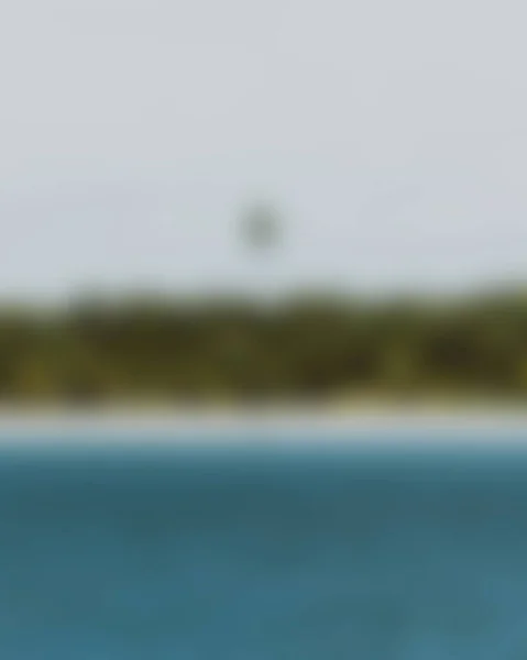 Розмите Зображення Пляжу Моря Фоном Боке — стокове фото