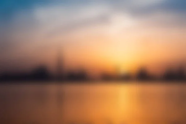Abstract Blur Sunset Beach Ththailand — стоковое фото