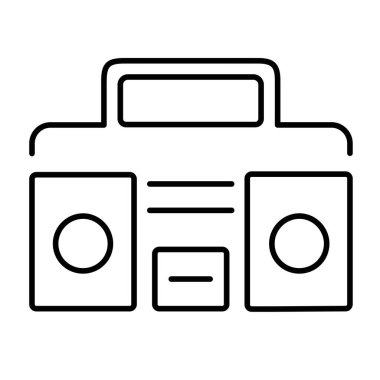 beyaz arkaplan üzerinde bookbox simgesi, vektör illüstrasyonu.