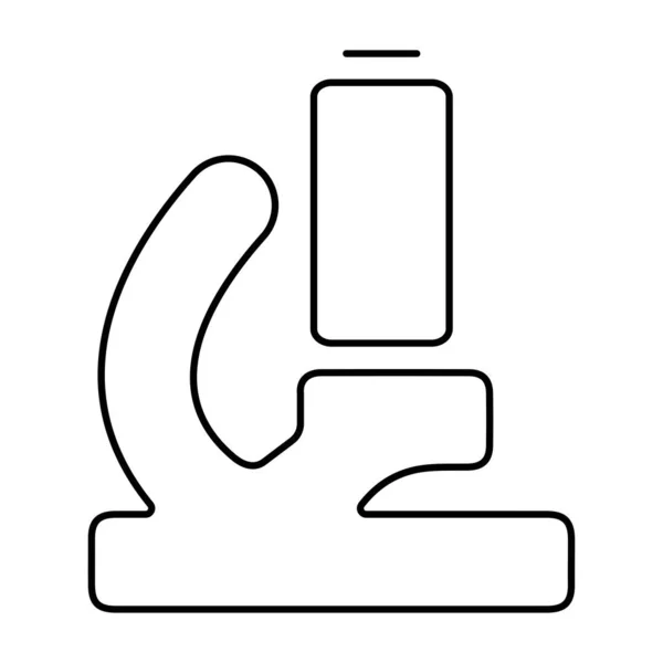 Laboratory Icon White Background Vector Illustration — Stock Vector