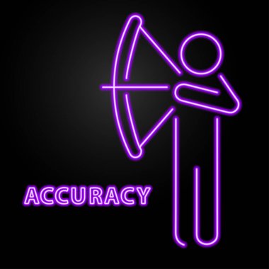 Doğruluk ışığı, modern parlayan pankart tasarımı.