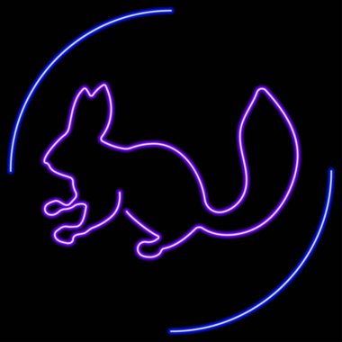 Sincap neon işareti, modern parlayan pankart tasarımı, renkli modern tasarım trendi. Vektör illüstrasyonu.