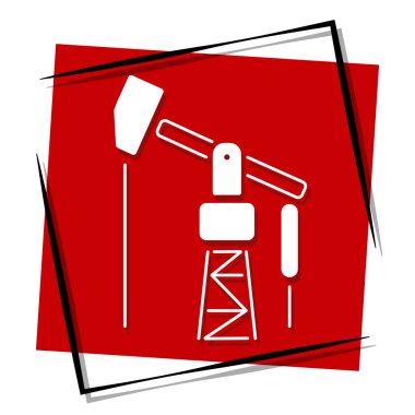 Beyaz arkaplanda izole edilmiş yağ simgesi, vektör illüstrasyonu.