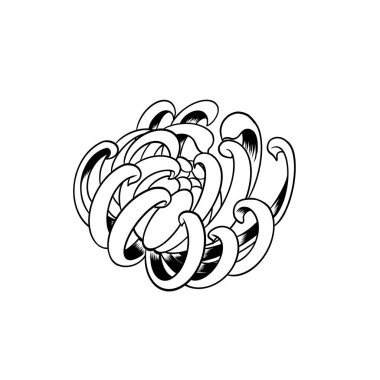 Çiçek Çizim Sanatının Çizimi