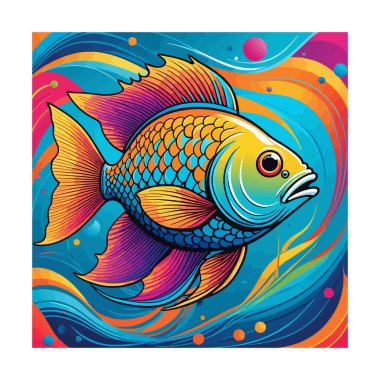 Eğlenceli ve şirin karikatür balık çizimleri, siyah-beyaz renkli, eğlenceli sıçrama elementleri, çocuk kitapları, renkli sayfalar, çıkartmalar ve tişört tasarımları için mükemmel.