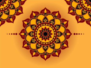 Rahatlama ve Meditasyon Arkaplanı Mandalas