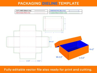 Mini Ayakkabı Kutusu, Favori Hediye Kutusu Diline Şablonu