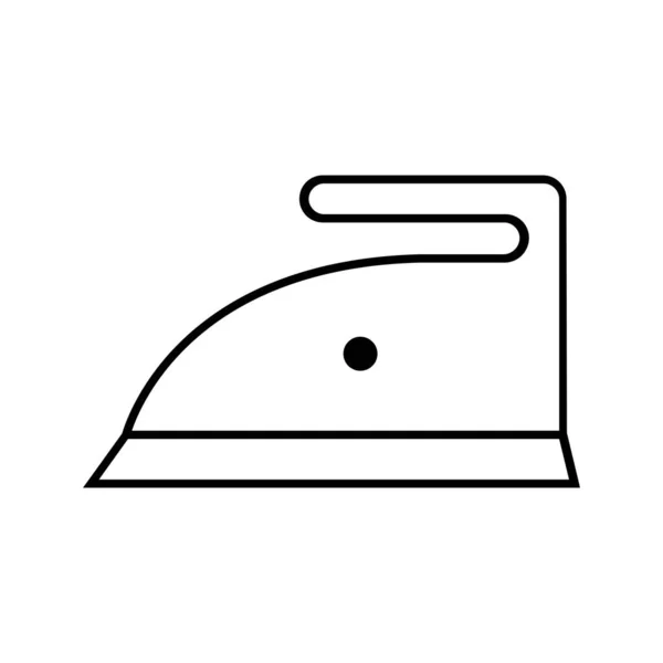 Ironing Low Heat Icône Vectorielle Modifiable Redimensionnable — Image vectorielle
