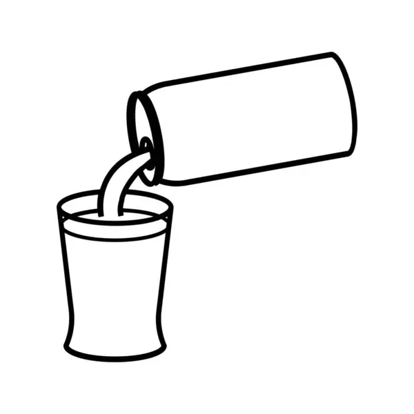 Juice Editierbares Und Skalierbares Vektorsymbol — Stockvektor