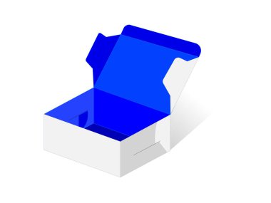 Classic Box, Storage Box, Shipping Box, 3d box Dieline Template,