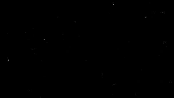 Пыль Царапины Старой Пленки Повреждены Поверхности Глиняная Фактура Ретро Винтажный — стоковое видео