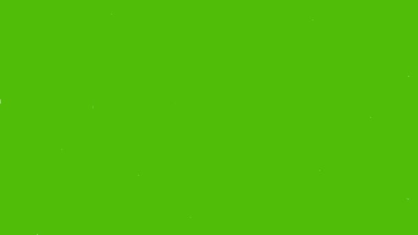 Polvo Arañazos Efecto Superposición Pantalla Verde Grunge Grano Película Vieja — Vídeos de Stock