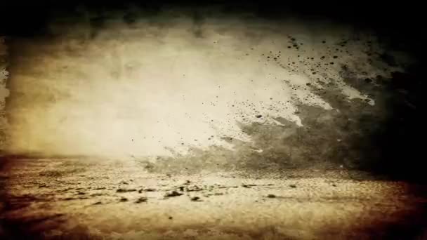 Пыль Царапины Повредили Поверхность Пленки Динамический Эффект Прокатки Пленки 8Мм — стоковое видео