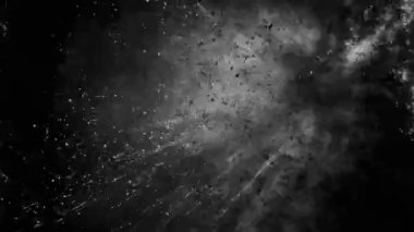 Film noise or grain seamless texture. Dust, hair, scratches. Screen mode for overlay your footage. Negative film. Scratched strip. Old fashion tape loop. Retro, Vintage effect. High quality 4k footage