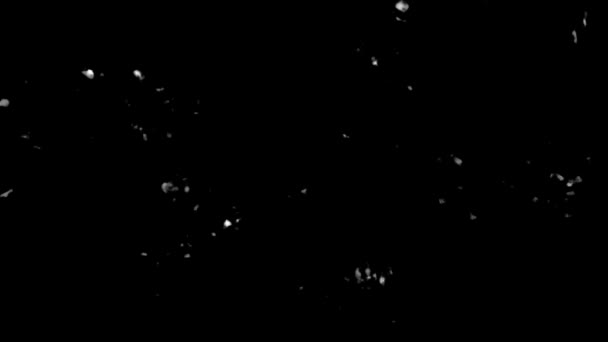 Шум Пыль Зерно Старой Поврежденной Поверхности Пленки Динамический Эффект Прокатки — стоковое видео