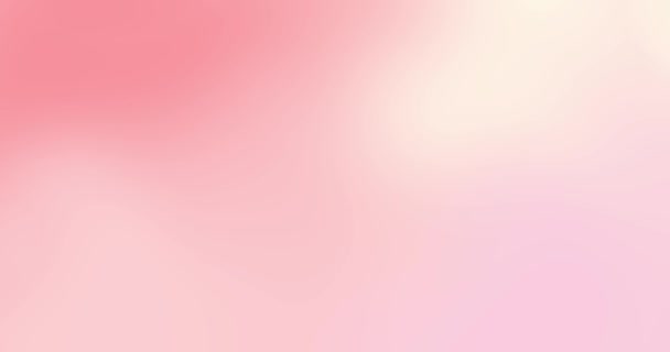 Kleurverloop Bewegende Abstracte Wazige Achtergrond Gladde Kleurtransities Roze Hoge Kwaliteit — Stockvideo