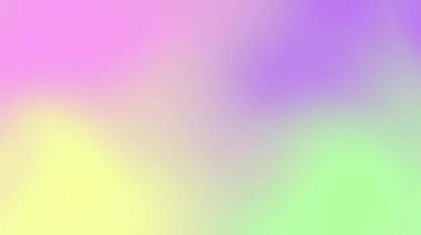 Dört renk değişkeni. Soyut bulanık arkaplan taşınıyor. Pürüzsüz renk değişimi. Pembe, mor, yeşil. Yüksek kalite 4k görüntü